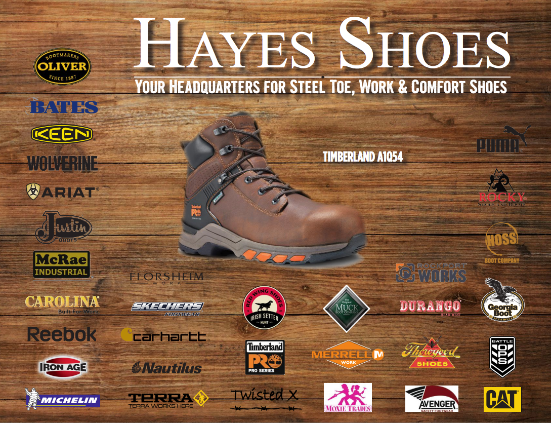 Hayes Shoes Your Headquarters for Steel Toe, Work